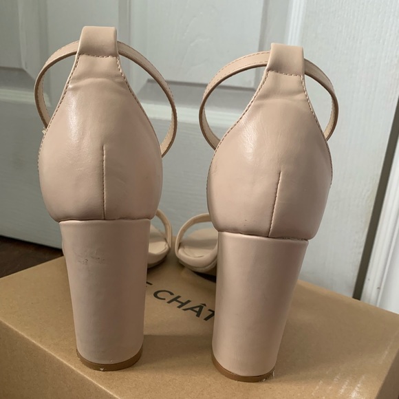 LeChateau Nude heels - Picture 3 of 6